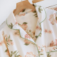2025 New Spring and Autumn Women's Pajama Set 100% Cotton Knitted Long Sleeve Two Piece Loose Printed Home Clothes Ladies