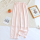 2025 New Summer Couple Sleeping Pants Gongsatin Viscous Fiber Men's and Women 2025 New Summer Couple Sleeping Pants Gongsatin Viscous Fiber Men's and Women